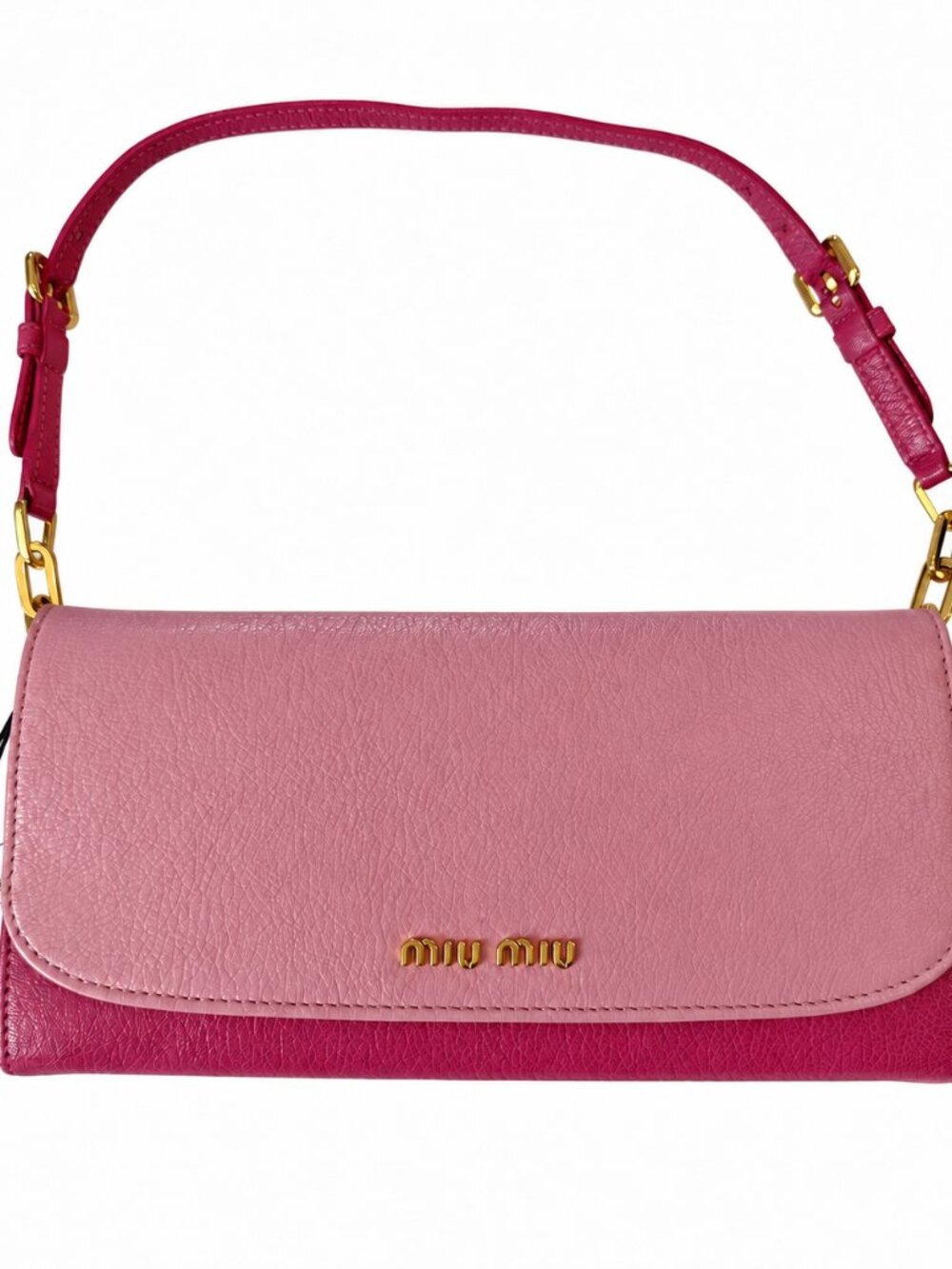Miu Miu Madras Wallet on Chain 5M1290 – Peonia Bicolor